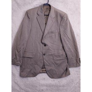 Lauren Ralph Lauren Blazer Mens 40R Cashmere Wool Blend Gray Preppy Sport Coat
